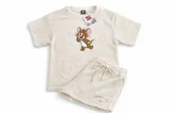 トムとジェリー ルームウェア セット ジェリー刺繍 パイル地 上下セット