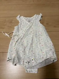 プチバトー　ロンパース　夏　12M 74サイズ