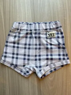 semon チェック柄 インナーショーツ 110