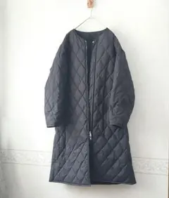 美品✨green label relaxingダウン リバーシブルキルトコート