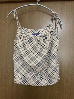Burberry チェック柄 タンクトップ M - メルカリ