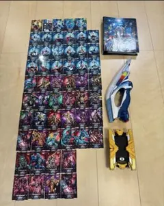 ウルトラマンエックス　X エクスデバイザー　サイバーカード　エクスラッガー