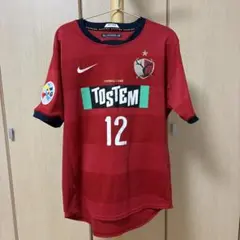 2008年鹿島アントラーズ ユニフォーム 12番 Mサイズ 2008AFC 鹿島アントラーズ ユニフォーム 12番 メンズM - メルカリ