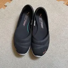PUMA SOFTFOAM+ ブラック スニーカー US 7