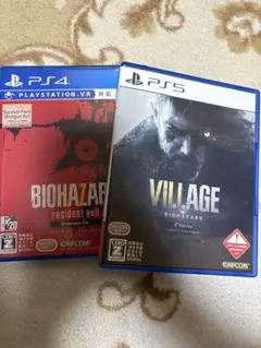 【PS4】 バイオハザード7&【PS5】バイオハザード8 Zver セット