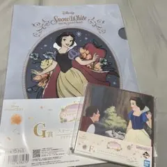 ディズニー 一番くじ 白雪姫 クリアファイル キャンパスボード