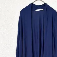 Style com カーディガン ニット シンプル ゆったり 羽織り 薄手のサムネイル