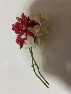 造花 アートフラワー 胡蝶蘭 2本セット