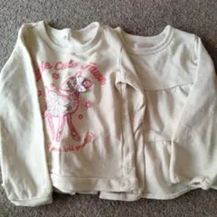 キッズトレーナー 110サイズ2枚セット