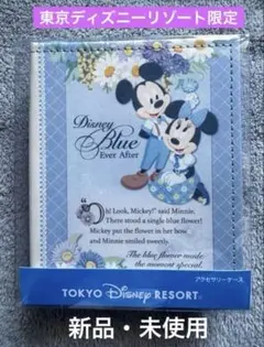 ［新品・未使用］ディズニー　リゾート　ブルーエバーアフター　アクセサリーケース