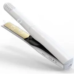 コードレス ヘアアイロン 2WAY カール ストレート USB充電式 白 新品