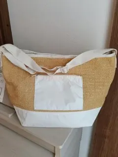 LeSportsac　メレンゲ　ラフィア　ショルダーバッグ