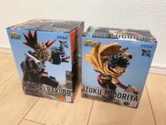 ヒロアカ ユアネクスト XrossLink フィギュア 爆豪勝己　緑谷出久