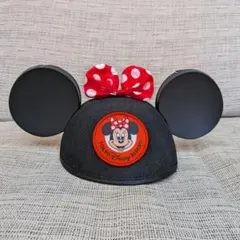 東京ディズニーリゾート ミニー 耳付き帽子 イヤーハット ファンキャップ 帽子