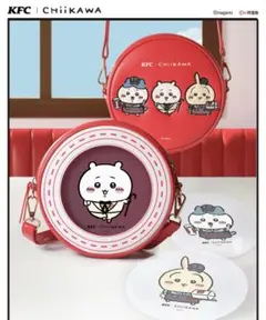 ちいかわ 海外限定 KFC コラボ PU ショルダーバッグ 痛バッグ 特典付
