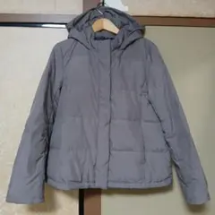 MK ミッシェルクラン フーデットショートダウン　ブルゾン 38 M フード