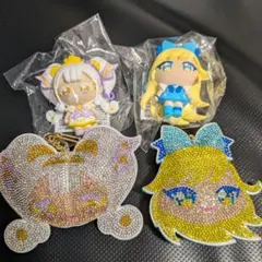 ひみつのアイプリ　みつきちゃん　リングちゃん　キーホルダー