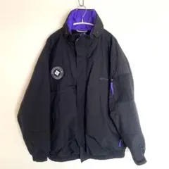 Columbia コロンビア ナイロンジャケット ブラック パープル M 黒 紫
