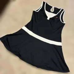 ellesse テニスワンピース ネイビー ホワイトのサムネイル