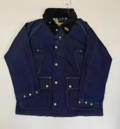 美品Barbou x Levi' デニムジャケット ダークブルー