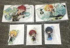 あんスタ 一番カフェ UNDEAD 零 薫 缶バッジ スクエア缶 アクリル