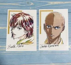 テニプリ　立海　丸井ブン太　ジャッカル桑原　Ani-Art 特典　ブロマイド