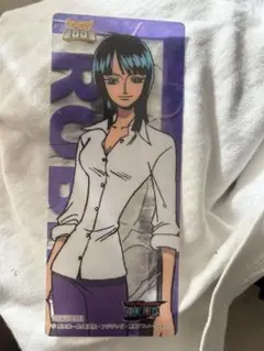ワンピース　ジャンプフェア　2003 INアニメイト　クリアしおり　ロビン