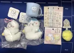 ちいかわベビー　おまるマスコット　ちいかわ　ハチワレ　ミニミニぷっくりシール
