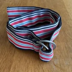 L.L.Bean Dリング ベルト マルチストライプ S/M