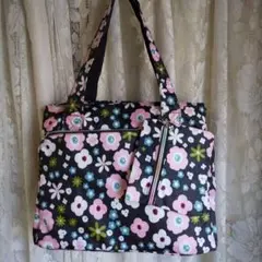 希少・極美品】ANNA SUI アナスイ トートバッグ 蝶 てんとう虫 花柄 