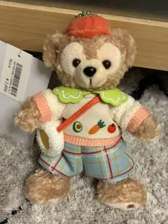 ダッフィーぬいぐるみバッチ　ワンダフルキッチン　ディズニー