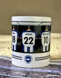 残り2個　ブライトンアンドホーヴアルビオン　クラブオリジナル　マグ　三笘薫