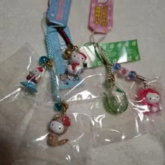 ご当地キティ　限定キティ　根付け　5点セット　ハローキティ　激レア！