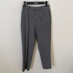 丈長め スラックス