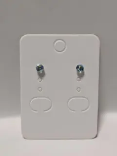 ブルートパーズのピアス