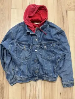 【希少】90s OLD GAP デニムフーディージャケット オールドギャップ