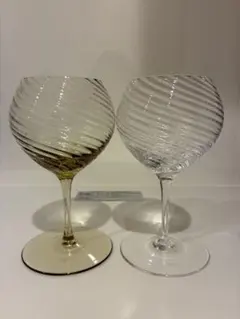 ヴェニーニのシャンパングラス/ボリチーネ2客。「ダミアーニ」への