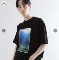 tk.TAKEO KIKUCHI ハートグラフィックTシャツ　半袖