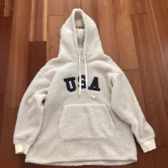 USAモコモコパーカー