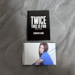 TWICE THIS IS FOR スクラッチカード サナ