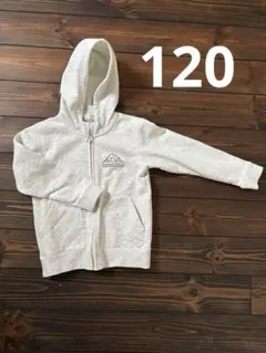 mont-bell フルジップパーカー 120cm グレー