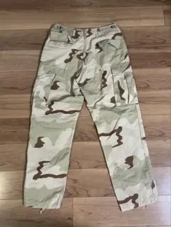 カモフラージュ コットンカーゴパンツ