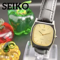 【希少】セイコー ドルチェ タンクスクエア クォーツ メンズ腕時計 レトロ