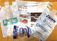 昭和レトロアイス、お菓子のビニール袋/10枚のサムネイル
