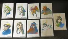 ファイナルファンタジーアートミュージアム FF7ポートレートカード全種