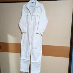 SOWAホワイトオーバーオール・つなぎ