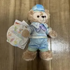 ダッフィー ダッフィー＆フレンズ 20周年 カラフルハピネス ぬいぐるみバッジ