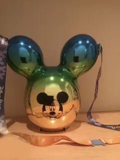 カリフォルニアディズニー　バルーン型ポップコーンバケット　グラデーションブルー