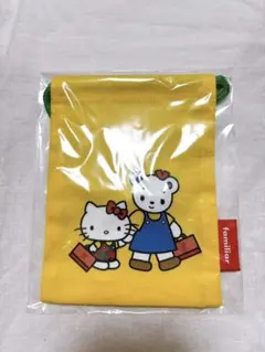familiar ハローキティ 巾着袋 ファミリアサンリオコラボ - メルカリ