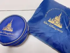 【セット割可能】　ウォルトディズニーワールド50周年　エコバッグ　ボストンバッグ